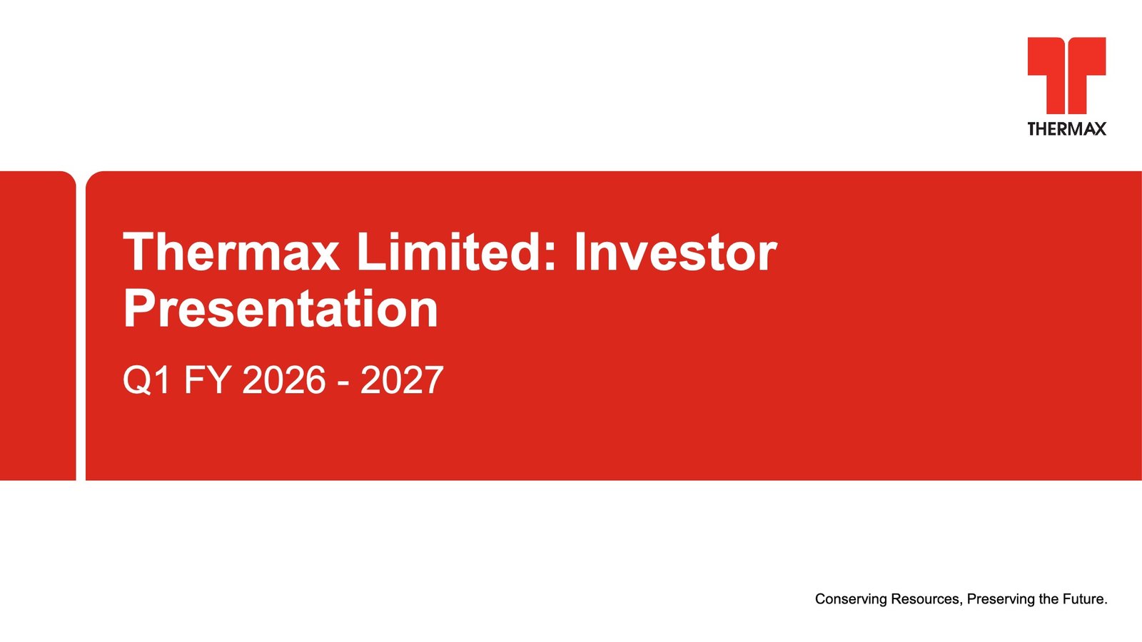 Thermax Q1 FY27 Results