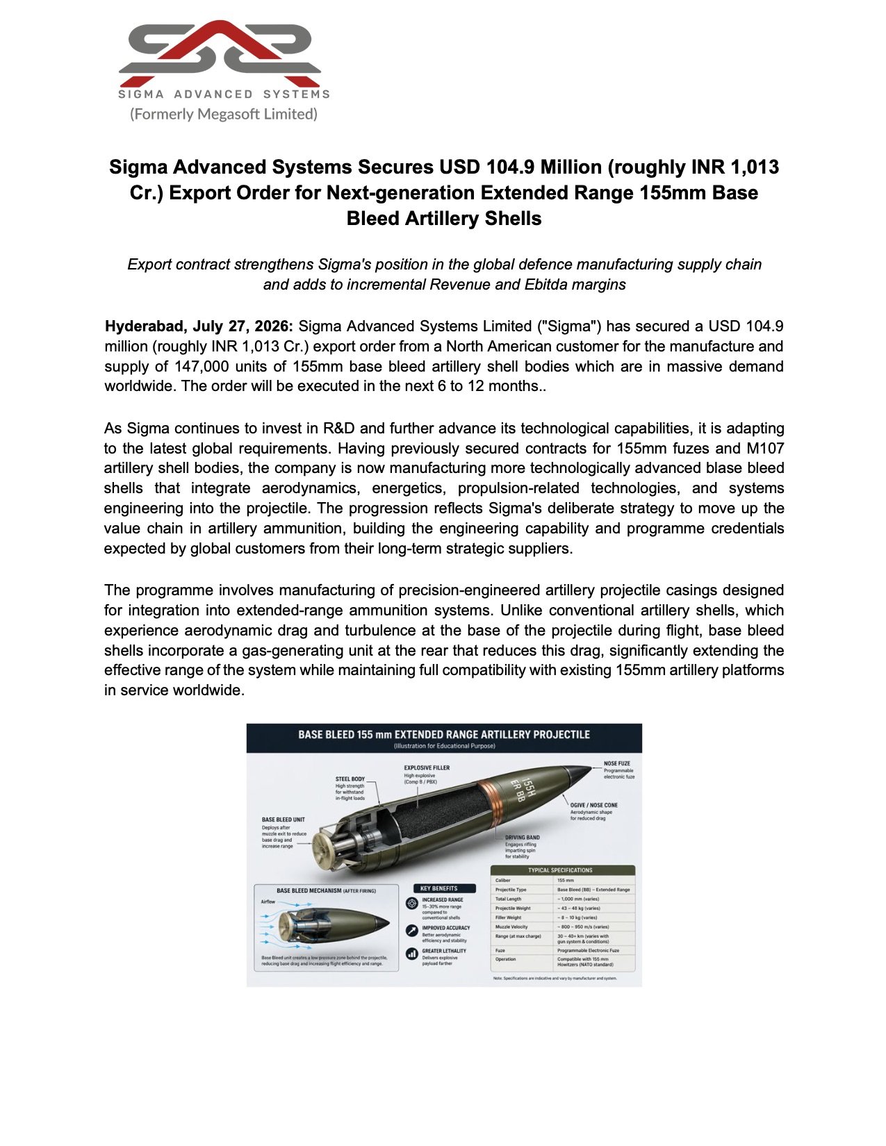 Sigma Advanced Systems