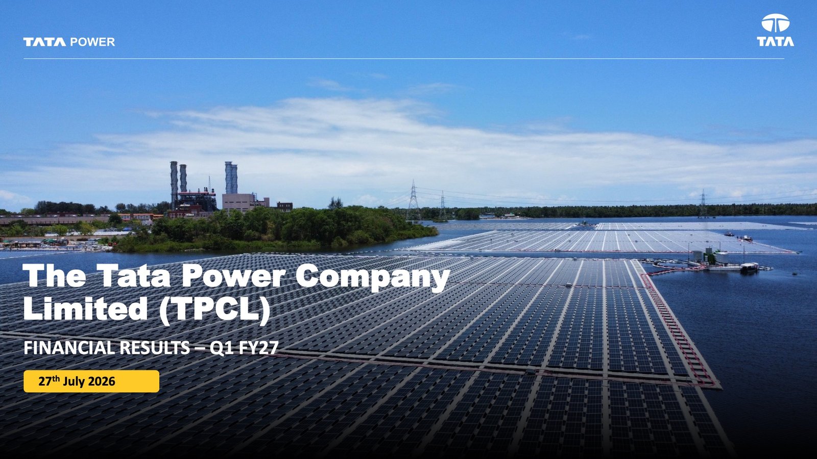 Tata Power Q1 FY27 Results