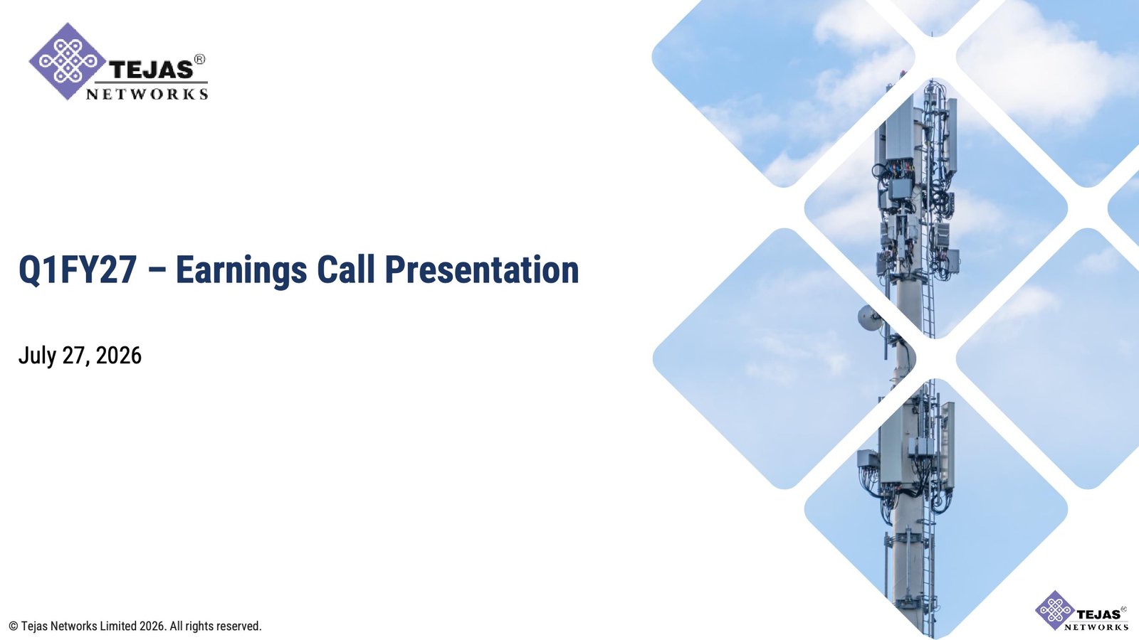 Tejas Networks Q1 Results