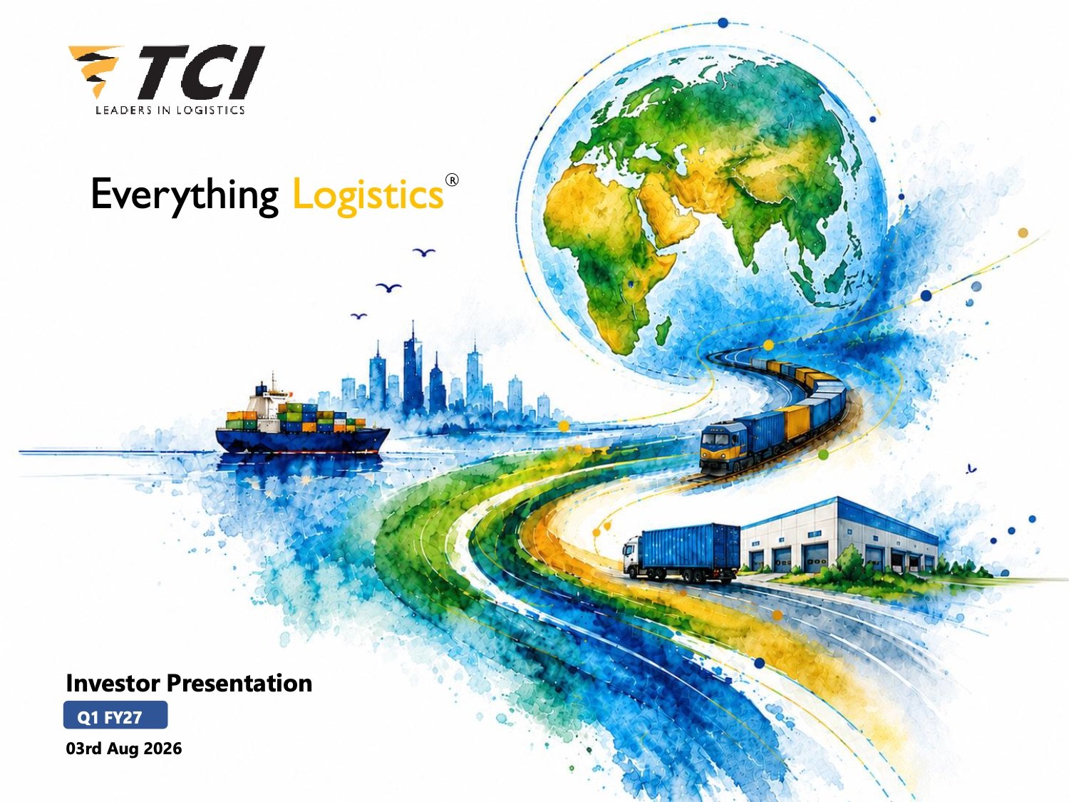 TCI Q1 FY27 Results: Revenue Grows 9% as Supply Chain Becomes Largest Business Segment TCI Q1 FY27 Results