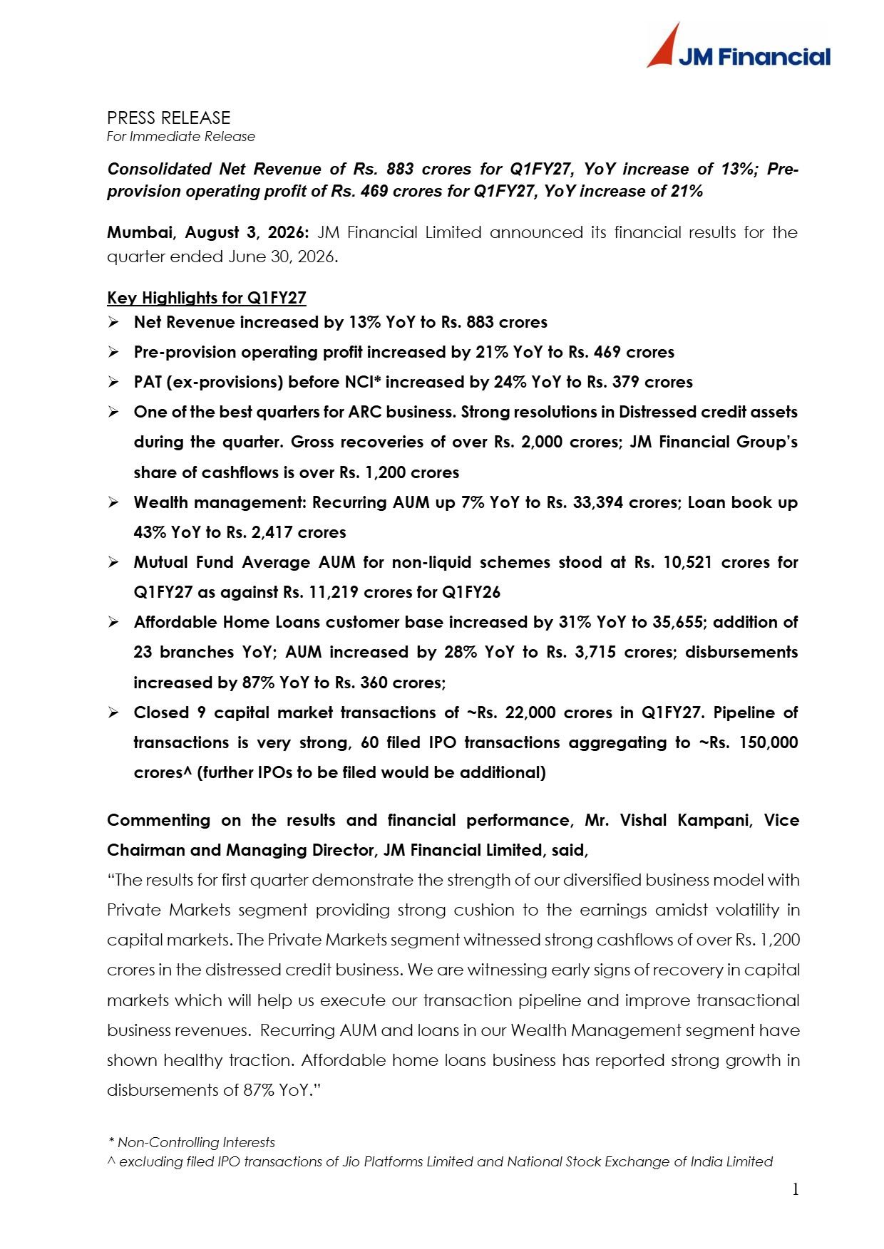 JM Financial
