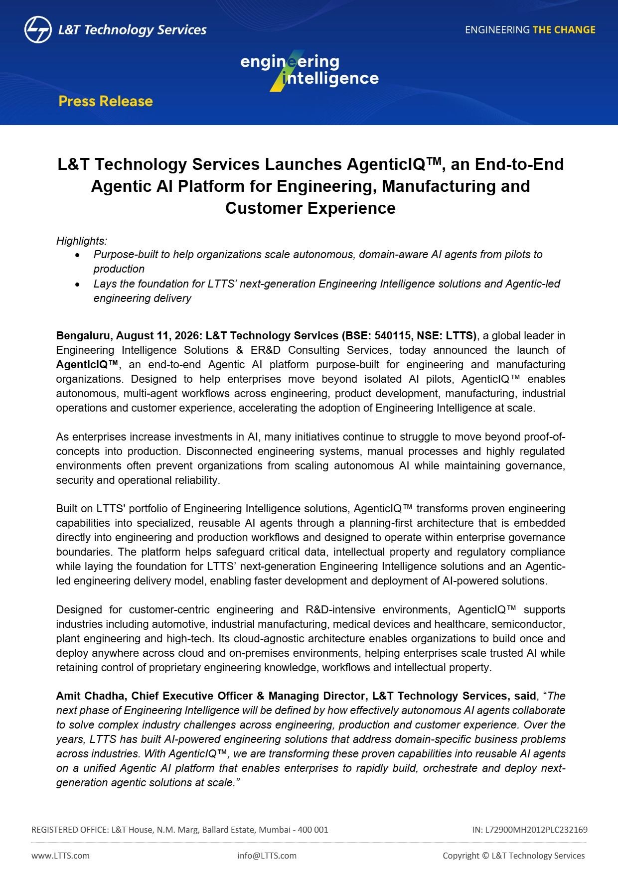 L&T Technology Services
