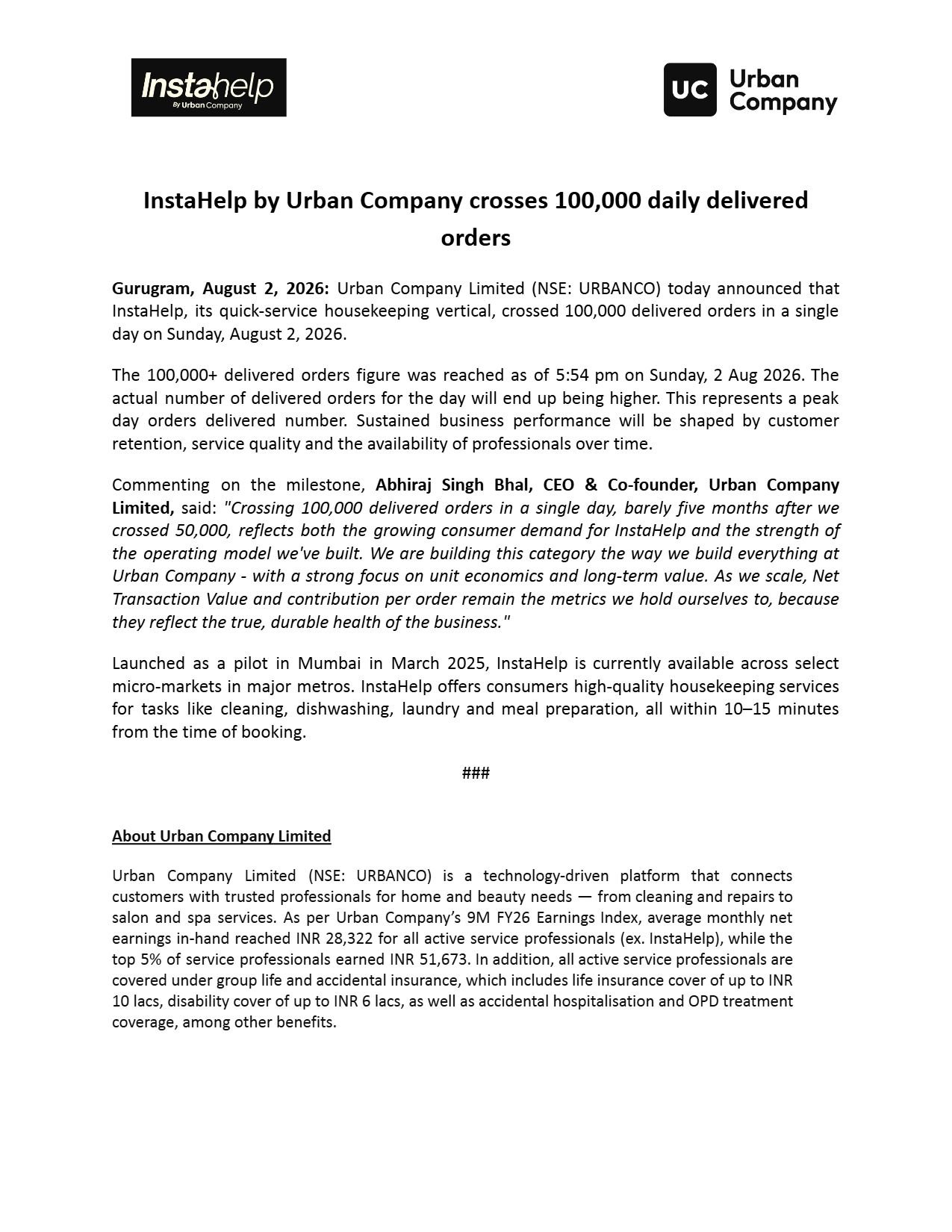 Urban Company
