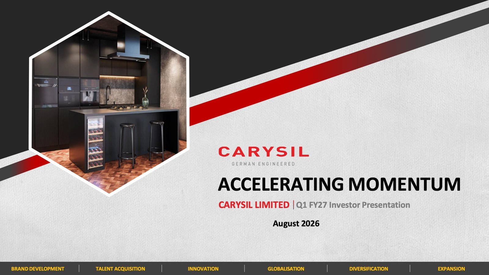 Carysil Q1 FY27 Results